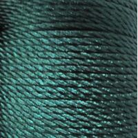 Gedrehte Kordel 2mm - Grün Blau (257)